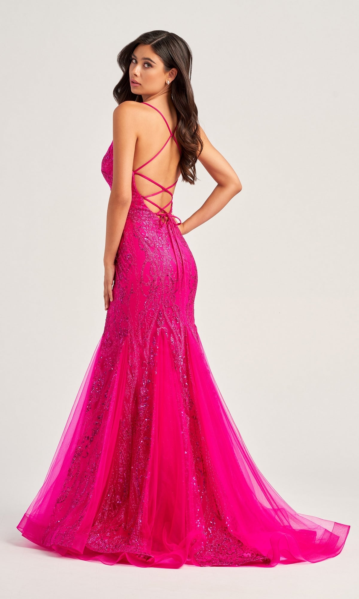 Colette Long Glitter Mermaid Prom Dress CL5109