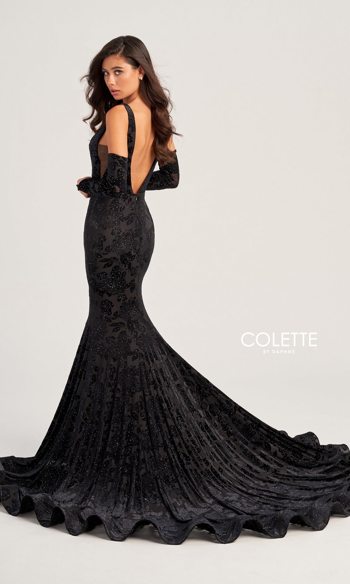 Colette Long Beaded Mermaid Prom Dress CL5121