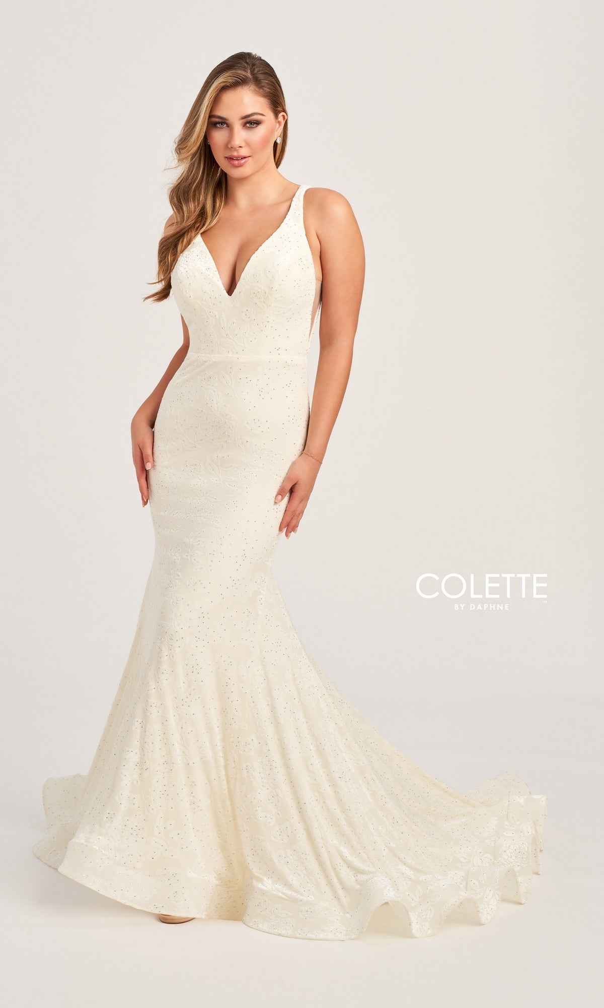 Colette Long Beaded Mermaid Prom Dress CL5121