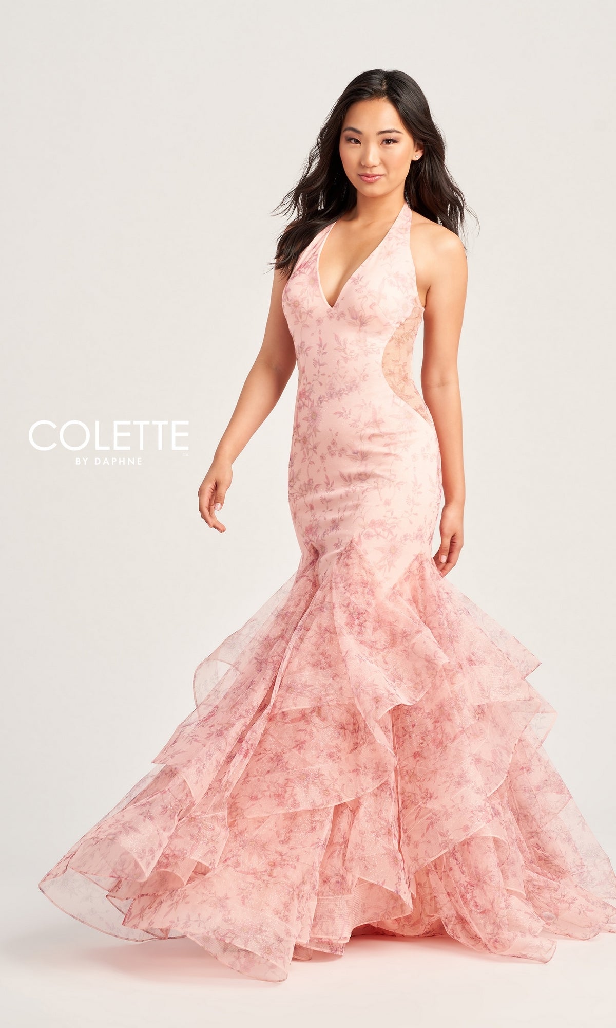 Colette Long Tiered Mermaid Prom Dress CL5234