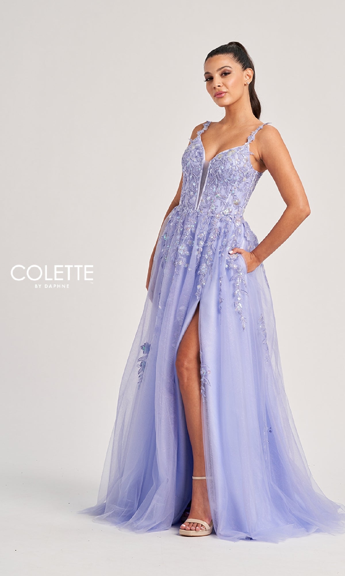 Long Prom Dress: Colette CL8060