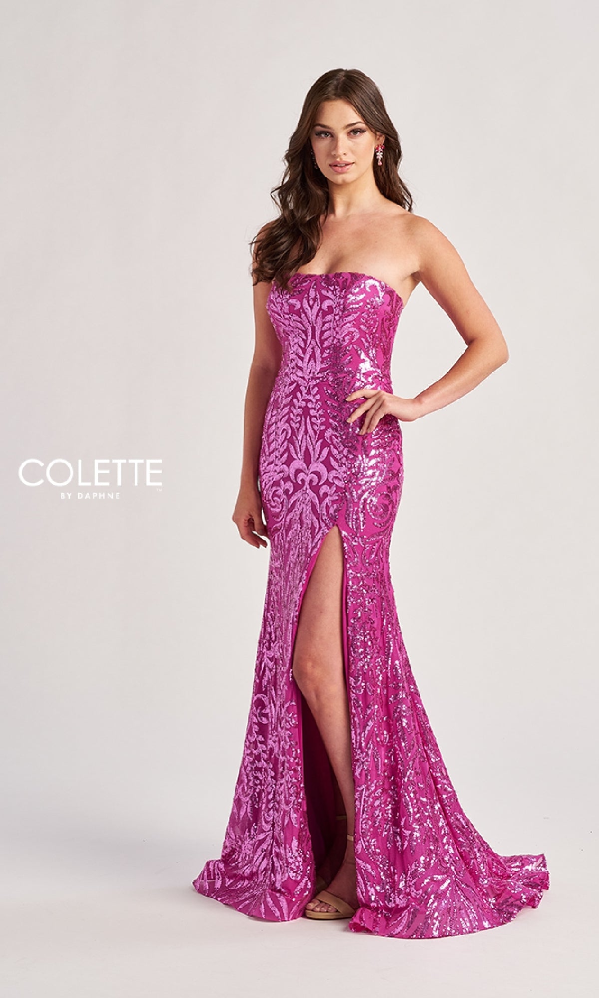 Long Prom Dress: Colette CL8610