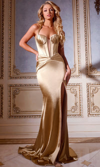 Long Prom Dress: Jovani D5024