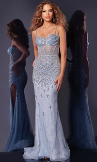 Long Prom Dress: Jovani D5500