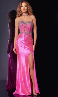 Long Prom Dress: Jovani D5504