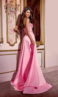 Pink Long Prom Dress: Jovani D6021