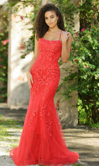 Beaded Lace Long Prom Dress Dutchess