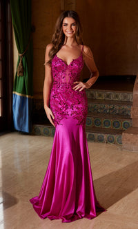 Long Mermaid Prom Dress: Nox Anabel E1532