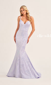 Ellie Wilde Long Mermaid Formal Dress EW35083