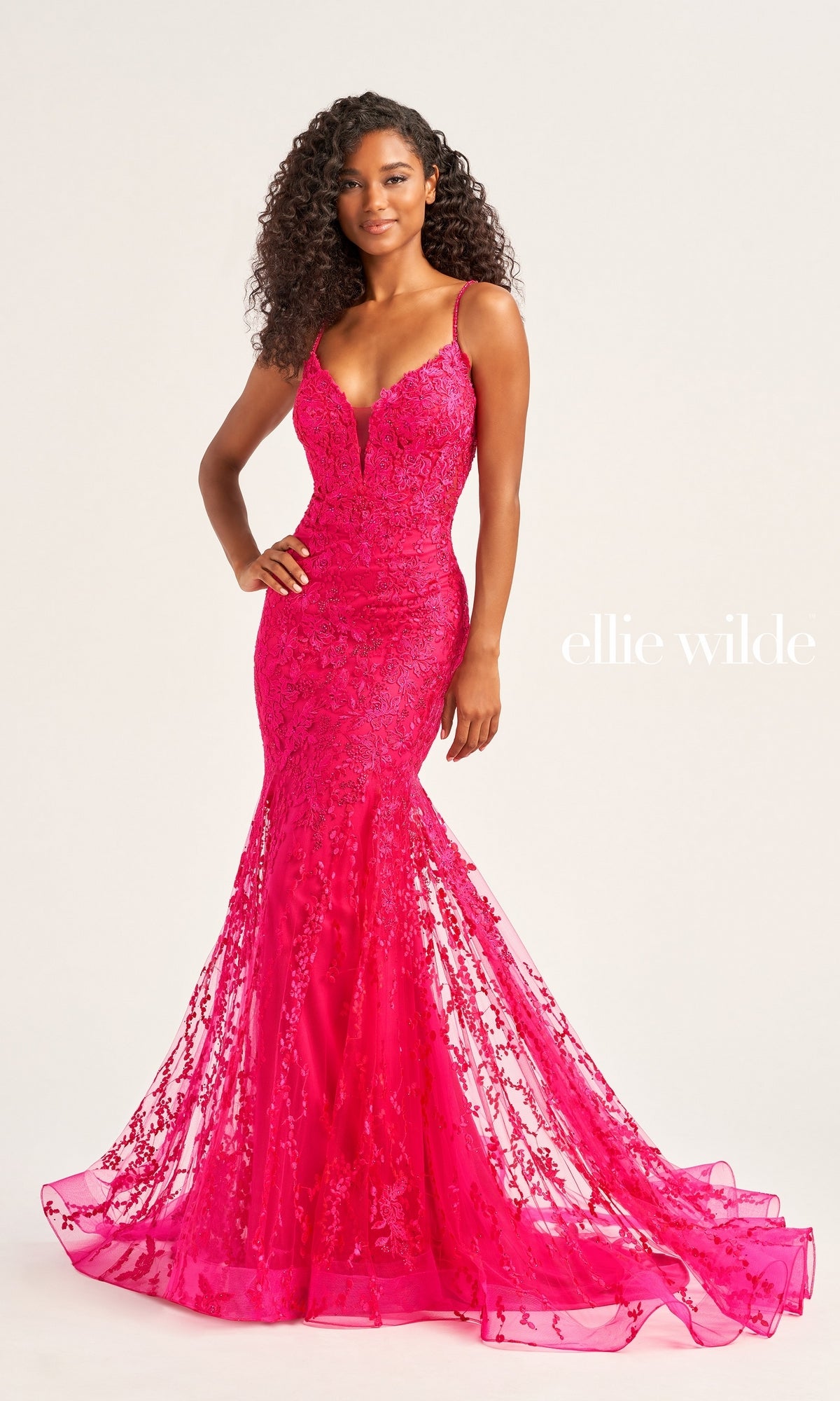 Beaded tulle hotsell prom dress