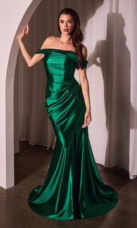 Long Prom Dress: Ladivine J877