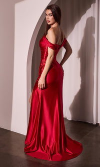 Long Prom Dress: Ladivine J877