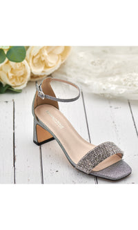 Jade Pewter Prom Shoes: Touch Ups 4667