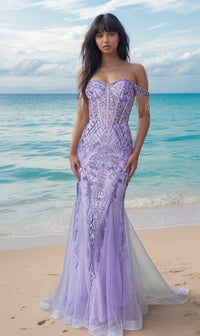 Fringe Long Glitter Prom Dress: Dancing Queen 4365