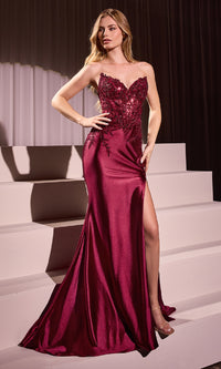 Long Prom Dress: Ladivine KV1112