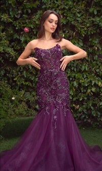 Long Formal Dress: Andrea & Leo MA101