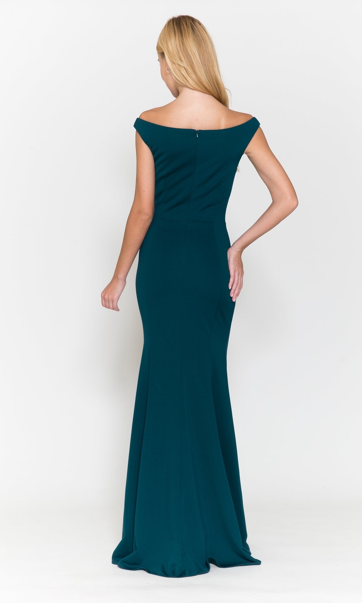 Off-the-Shoulder Classic Long Prom Dress 8724