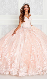 Princesa by Ariana Vara Lace Quince Dress PR12268