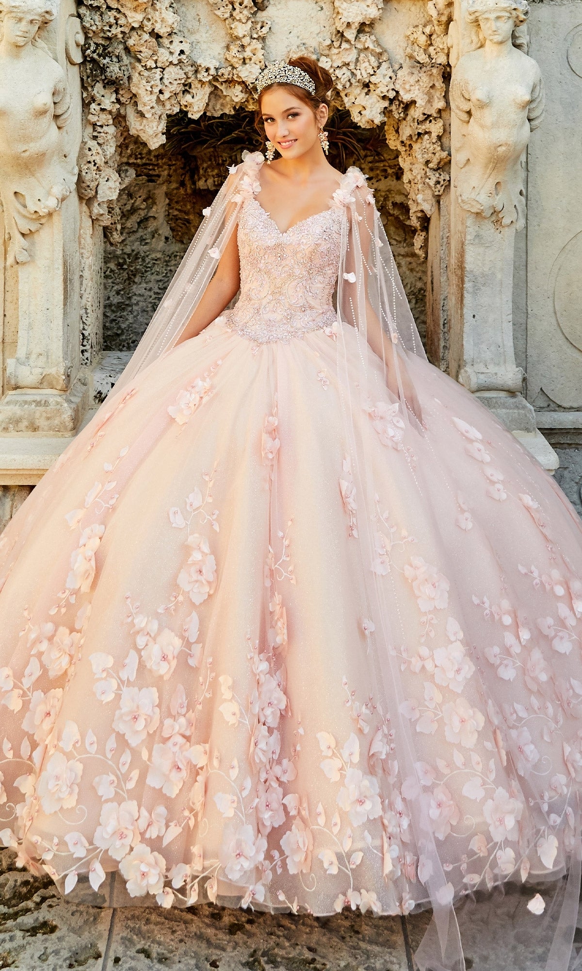 Quinceanera best sale blush dresses