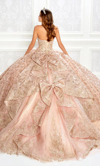 Strapless Quinceanera Dress: Princesa PR22022