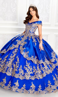 Satin Quinceanera Dress: Princesa PR22029