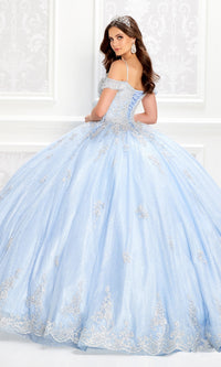 Light Blue Quinceanera Dress: Princesa PR22032