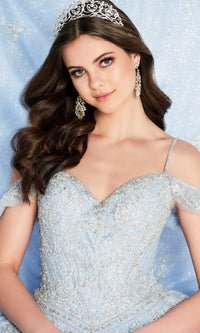 Light Blue Quinceanera Dress: Princesa PR22032