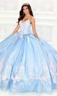 Light Blue Quinceanera Dress: Princesa PR30083