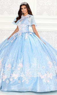 Light Blue Quinceanera Dress: Princesa PR30083