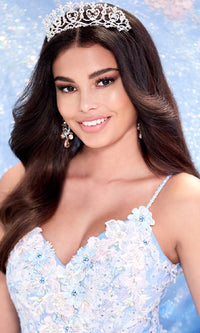 Light Blue Quinceanera Dress: Princesa PR30083