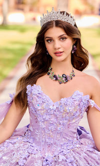 3D Floral Quinceanera Dress: Princesa PR30135