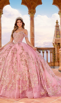 Lace Embroidered Quinceanera Dress: Princesa PR30153