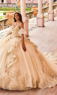 Lace Quinceanera Dress: Princesa PR30161