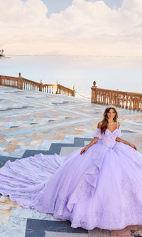 Lace Quinceanera Dress: Princesa PR30161