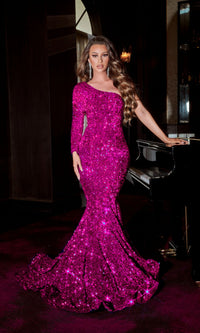 Long Prom Dress: Portia and Scarlett PS22666