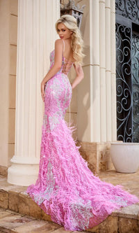 Long Pink Prom Dress: Portia and Scarlett PS24254