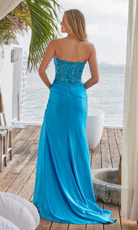 Strapless Sweetheart Prom Gown: Nox Anabel R1690