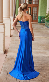 Strapless Sweetheart Prom Gown: Nox Anabel R1690