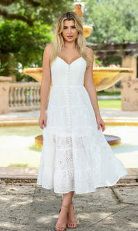 Kiara by Velvi, Short White Dress
