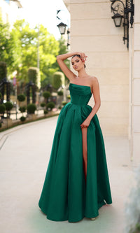 Classic Long Prom Ball Gown: Tina Holly TK241F