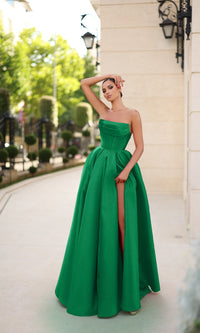 Classic Long Prom Ball Gown: Tina Holly TK241F