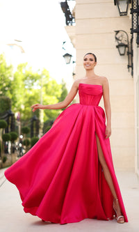 Classic Long Prom Ball Gown: Tina Holly TK241F