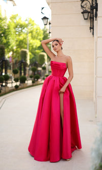 Classic Long Prom Ball Gown: Tina Holly TK241F