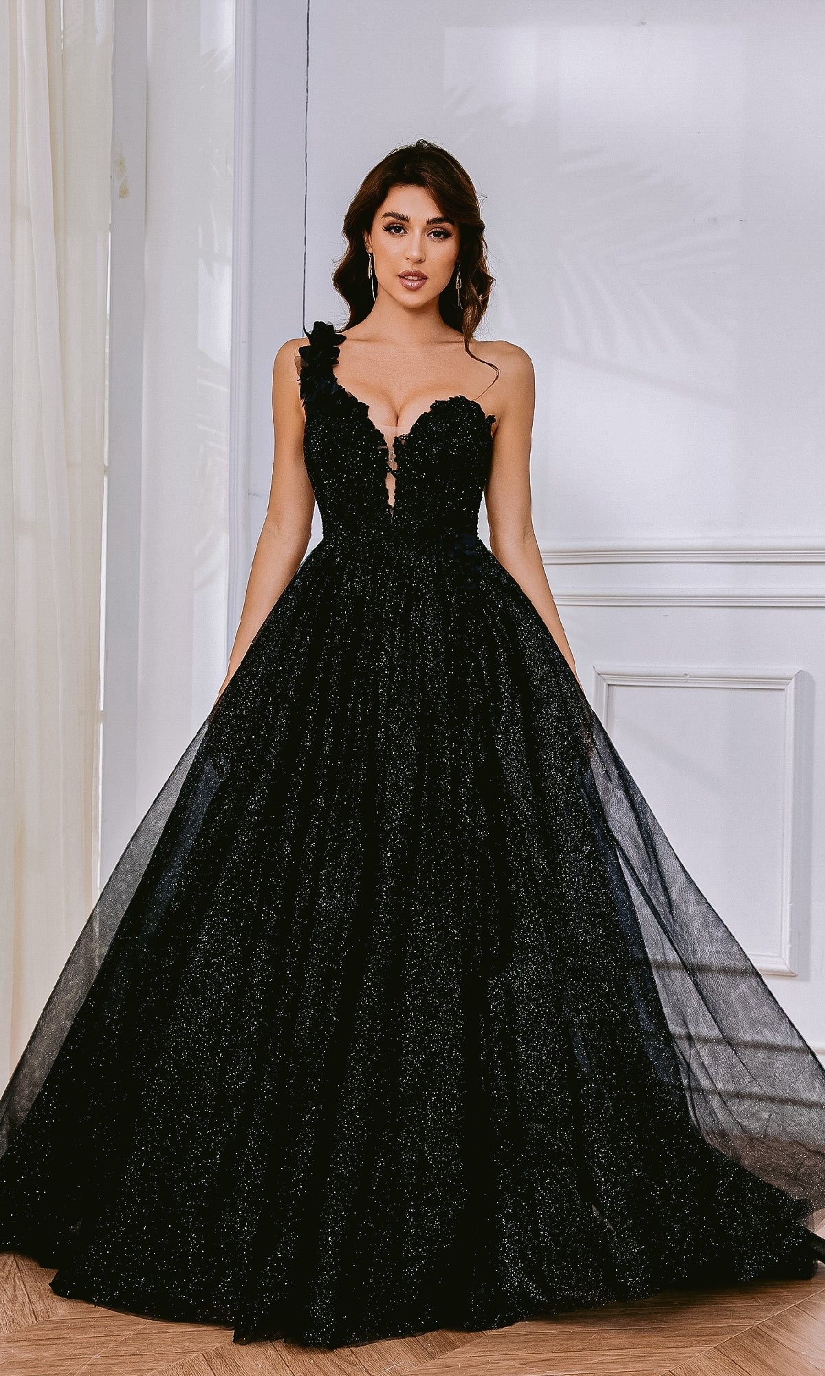 Glitter Prom Ball Gown: Tina Holly TK554