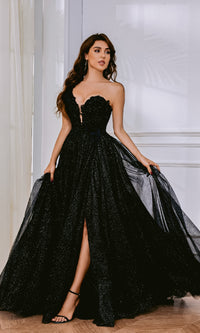 Glitter Prom Ball Gown: Tina Holly TK554