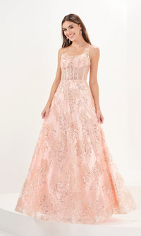 Tiffany Beaded and Sequin Tulle Prom Dress 16093