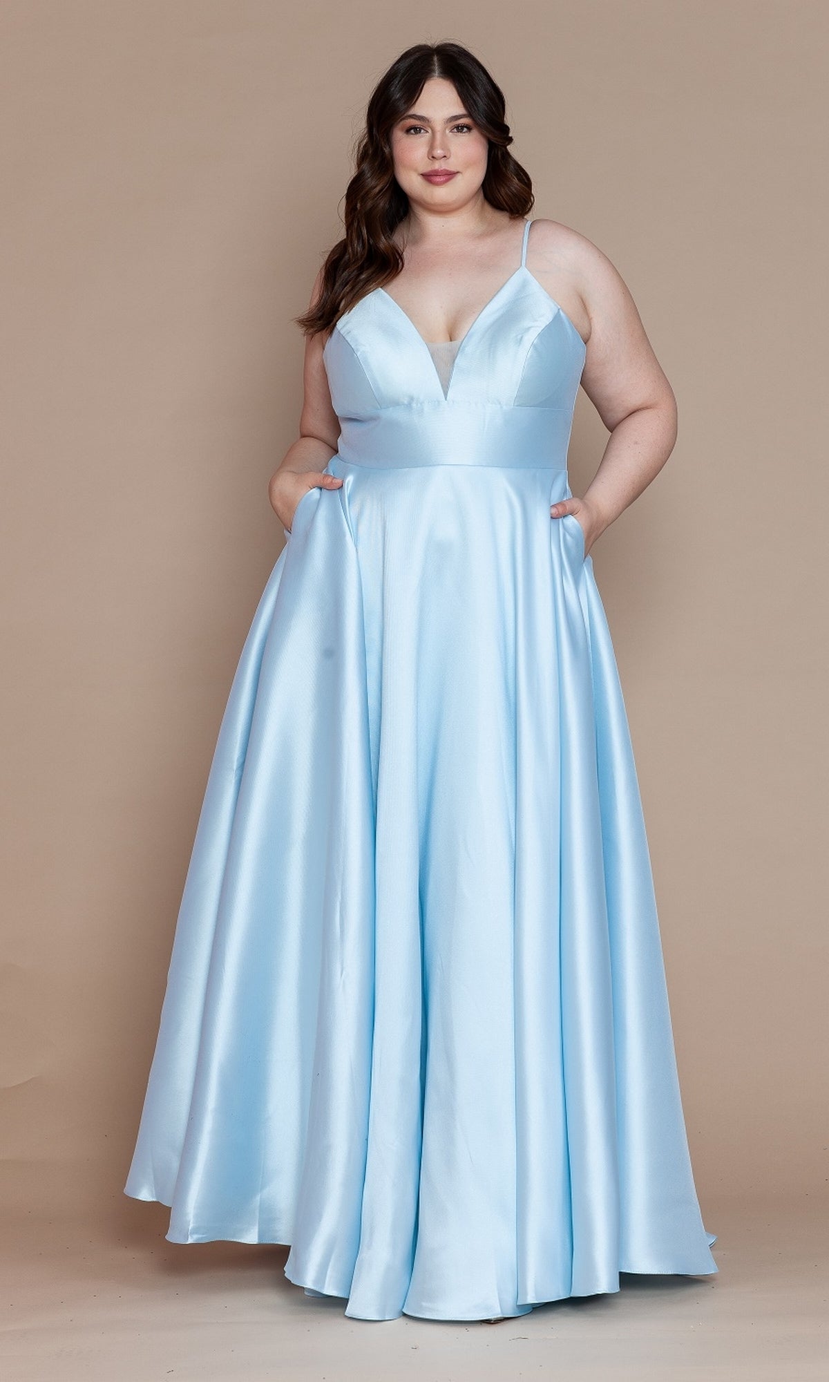 Plus Size Corset Prom Dresses