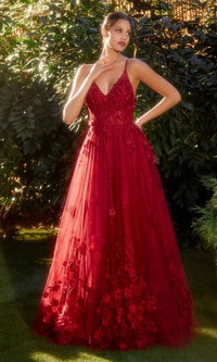 Long Glitter Prom Ball Gown: Andrea and Leo A1326