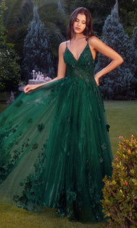 Long Glitter Prom Ball Gown: Andrea and Leo A1326