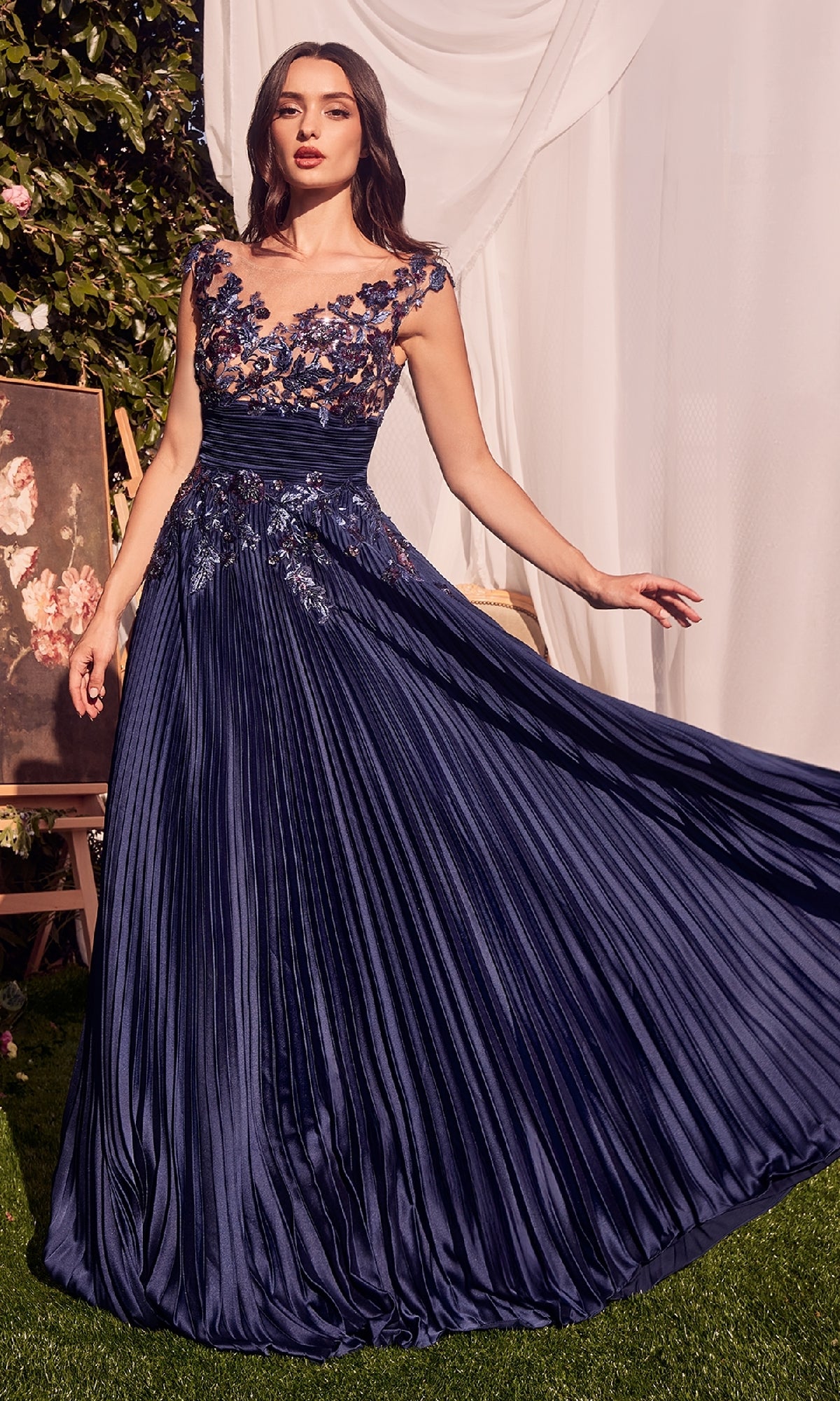 Long Prom Dress: Andrea & Leo A1355